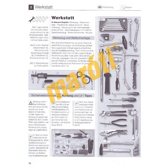 Kawasaki ZRX 1200, ZRX 1200 R, ZRX 1200 S (Javítási kézikönyv)