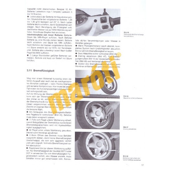 Piaggio Sfera 50, 80, SKR 125 (Javítási kézikönyv)