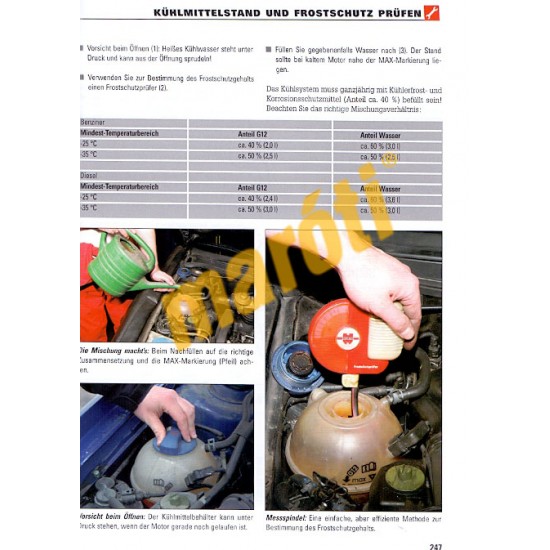 Audi A3 mit Sportback und Cabrio Benzin Diesel 2003- (Javítási kézikönyv)