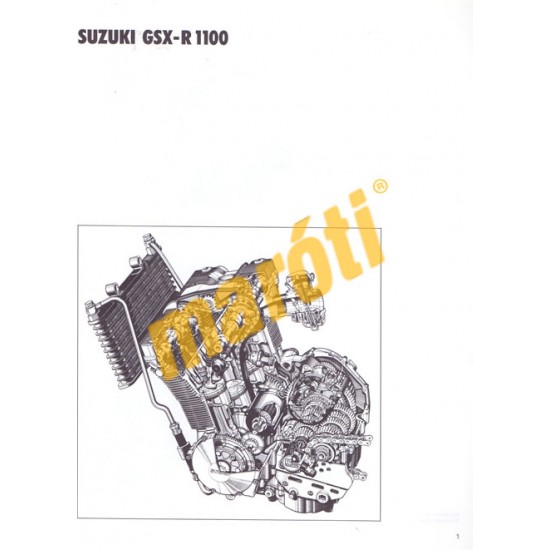 Suzuki GSX-R 1100 1985- (Javítási kézikönyv)