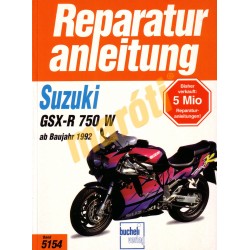 Suzuki GSX-R 750 W 1992- (Javítási kézikönyv)