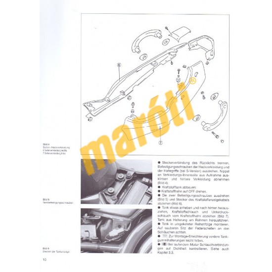 Suzuki GSF 600 / 1200 S Bandit 1995- (Javítási kézikönyv)