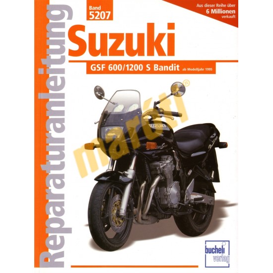 Suzuki GSF 600 / 1200 S Bandit 1995- (Javítási kézikönyv)