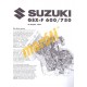 Suzuki GSX-F 600/750 1988- (Javítási kézikönyv)