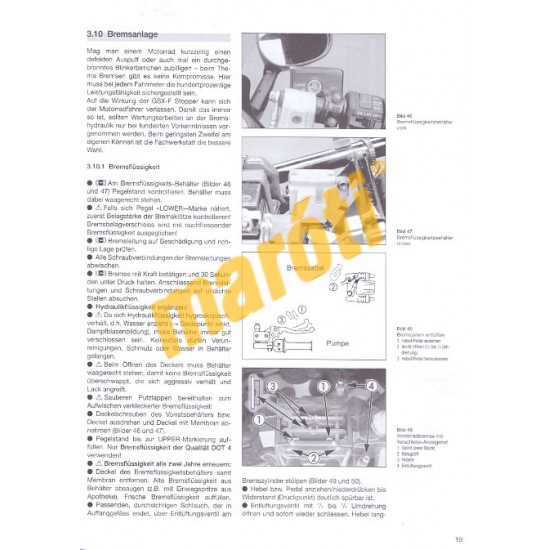Suzuki GSX-F 600/750 1988- (Javítási kézikönyv)