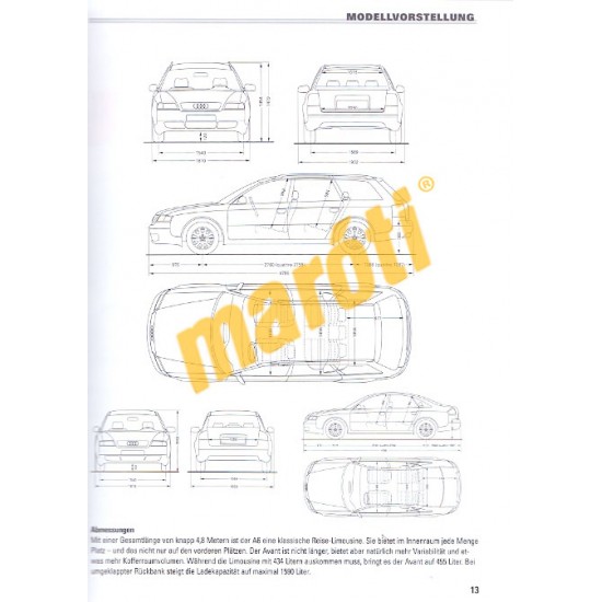 Audi A6 / A6 Avant 1997- (Javítási kézikönyv)