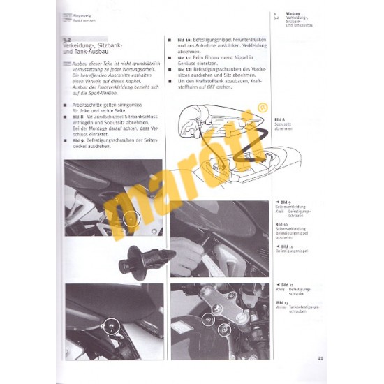 Suzuki SV 650 (S) 1999- (Javítási kézikönyv)