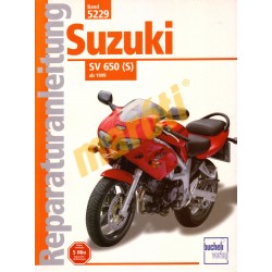 Suzuki SV 650 (S) 1999- (Javítási kézikönyv)