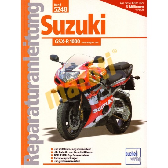 Suzuki GSX-R 1000 (Javítási kézikönyv)