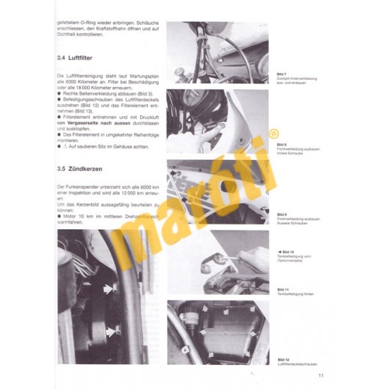 Yamaha XTZ 660 Ténéré (Javítási kézikönyv)