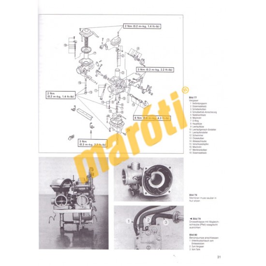Yamaha XTZ 660 Ténéré (Javítási kézikönyv)