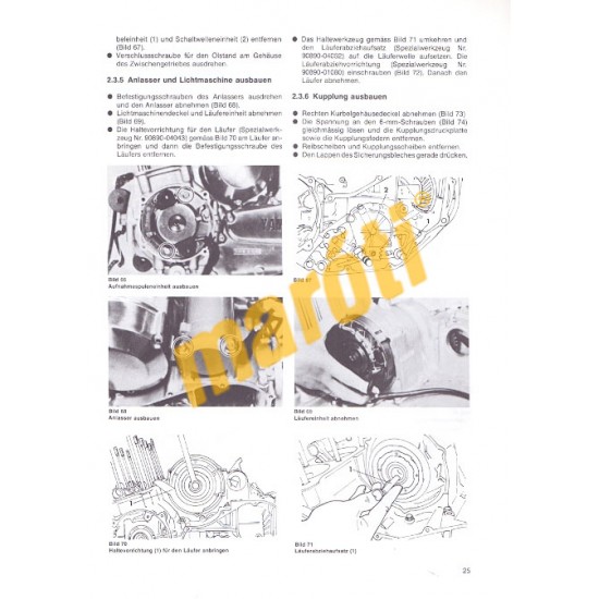 Yamaha XJ 650 1980- (Javítási kézikönyv)