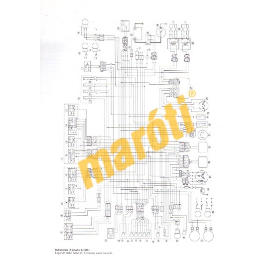 Yamaha XJ 650 1980- (Javítási kézikönyv)
