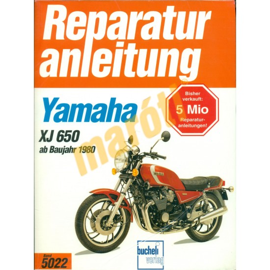 Yamaha XJ 650 1980- (Javítási kézikönyv)