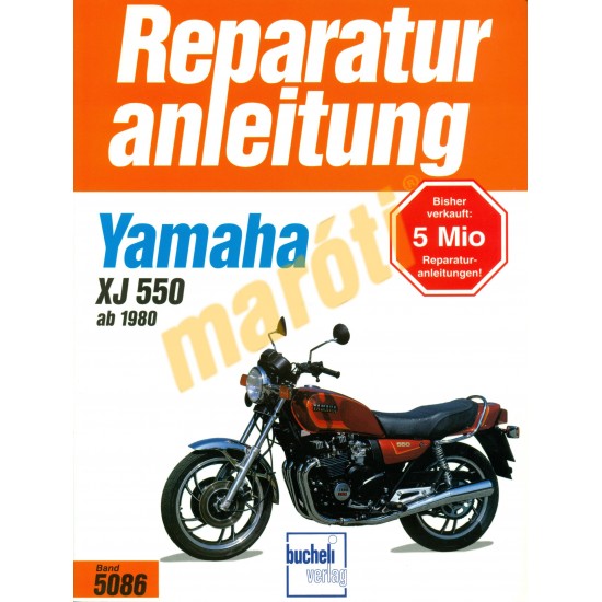Yamaha XJ 550 1980- (Javítási kézikönyv)
