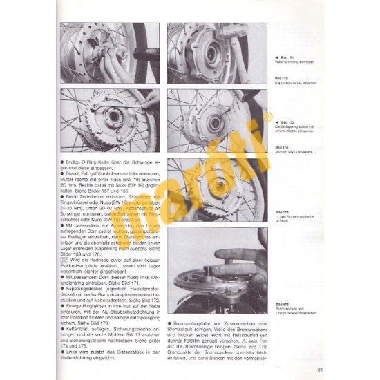 Yamaha SR 500 T 1984- (Javítási kézikönyv)