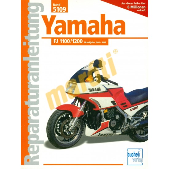 Yamaha FJ 1100, 1200, 1984-1996 (Javítási kézikönyv) Yamaha FJ 1100, 1200, 1984-1996 (Javítási kézikönyv)