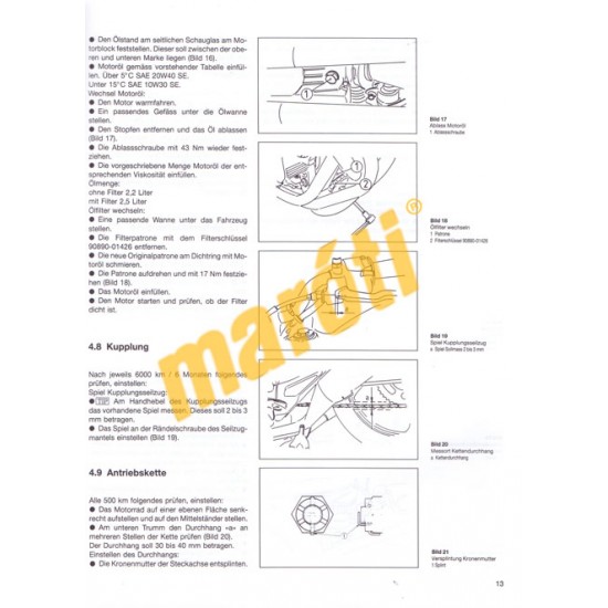 Yamaha XJ 600 S Diversion (Javítási kézikönyv)