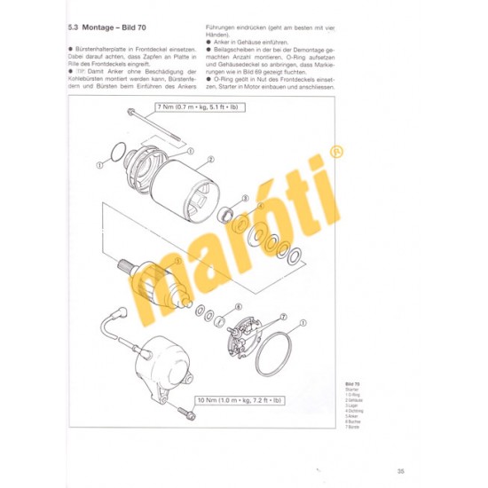 Yamaha YZF 750 R (Javítási kézikönyv)