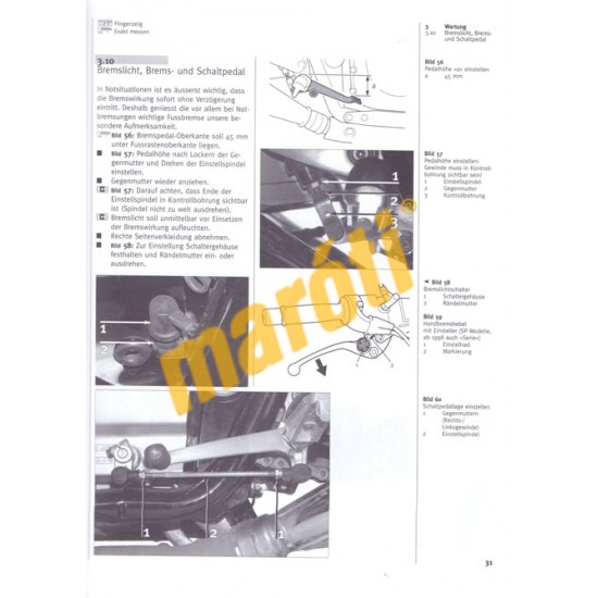 Yamaha XJR 1200 XJR 1300SP (Javítási kézikönyv)