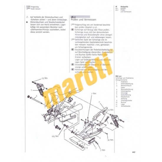 Yamaha XJR 1200 XJR 1300SP (Javítási kézikönyv)