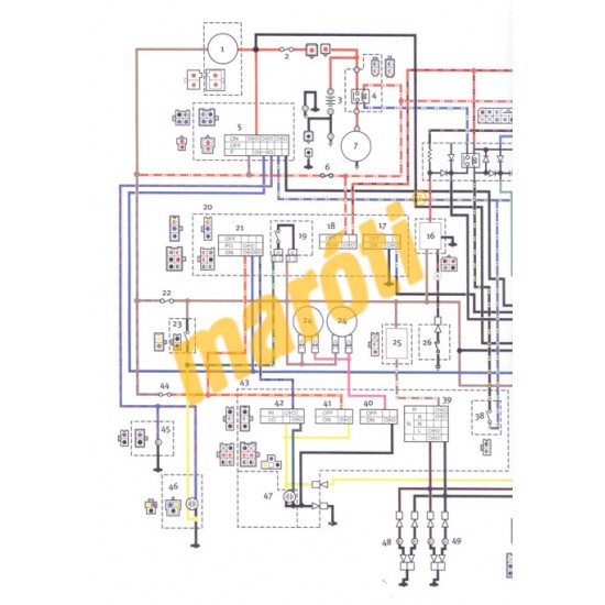Yamaha XJR 1200 XJR 1300SP (Javítási kézikönyv)