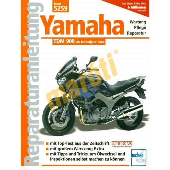 Yamaha TDM 900 (Javítási kézikönyv)