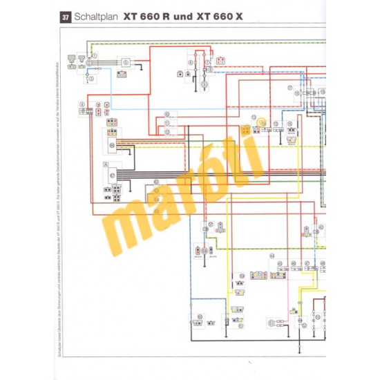 Yamaha XT 600X, XT 660 R (Javítási kézikönyv)