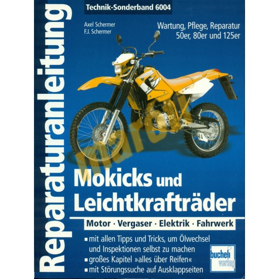 Mokicks und Leichtkraftrader (Javítási kézikönyv)