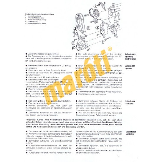 VW Golf August 1983 bis 1992 VW Jetta Februar 1984 bis Dezember 1991 (Javítási kézikönyv)