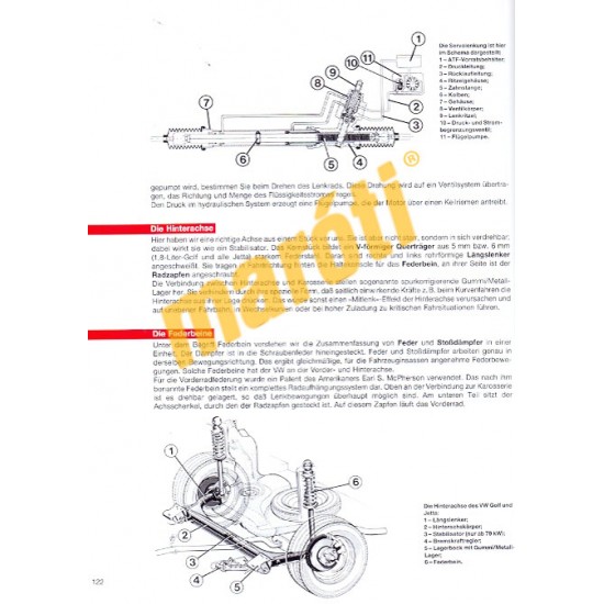 VW Golf August 1983 bis 1992 VW Jetta Februar 1984 bis Dezember 1991 (Javítási kézikönyv)