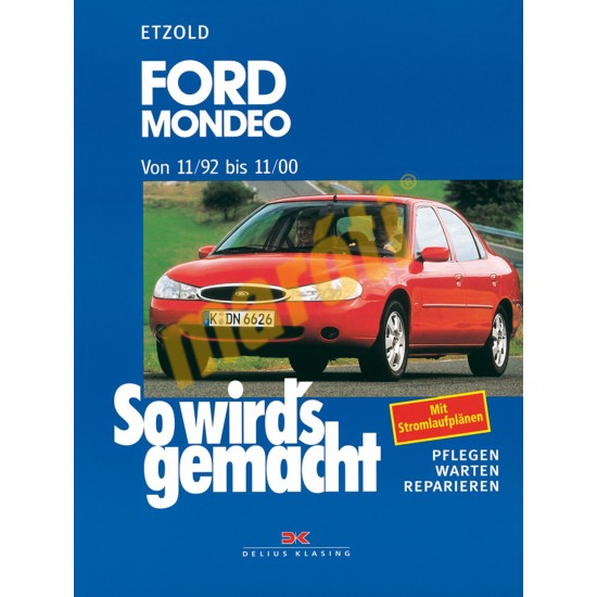 Ford Mondeo 1992-2000 (Javítási kézikönyv)