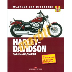 Harley-Davidson Twin Cam 88, 96 & 103  (Javítási könyv)