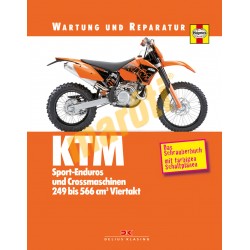 KTM Sport-Enduros und Crossmaschinen (Javítási könyv)
