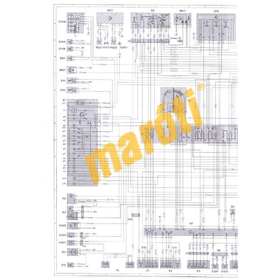 Mercedes-Benz E-Klasse Dies. W 124 1985-95 (Javítási kézikönyv)