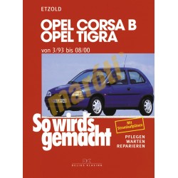 Opel Corsa B und Tigra 1993-2000 (Javítási kézikönyv)