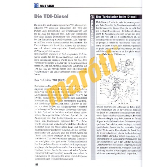VW Passat Limusine und Variant Benzin Diesel Ab Modelljahr 2005 (Javítási kézikönyv)