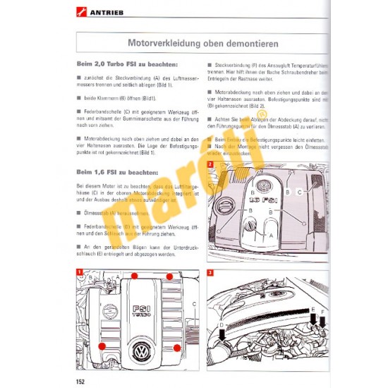 VW Passat Limusine und Variant Benzin Diesel Ab Modelljahr 2005 (Javítási kézikönyv)