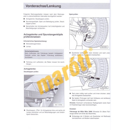 Skoda Fabia II 2007- (Javítási kézikönyv)