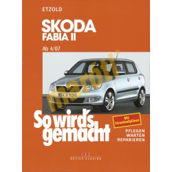 Skoda Fabia II 2007- (Javítási kézikönyv)