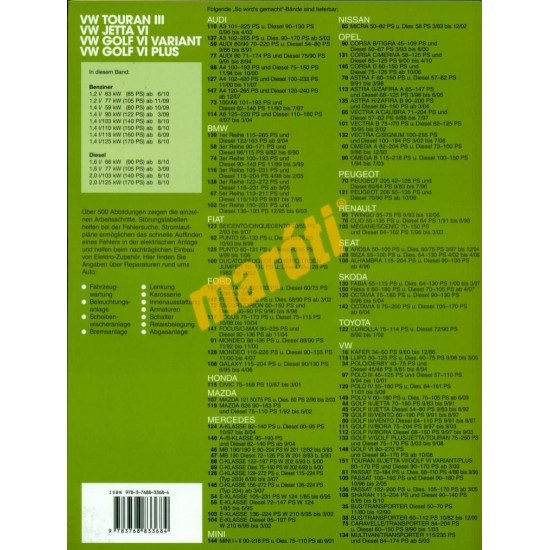 Volkswagen Touran III, Jetta VI, Golf 2009- (Javítási kézikönyv)