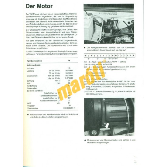 Volkswagen Passat 1980- (Javítási kézikönyv)