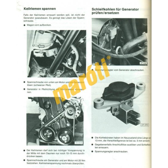 Volkswagen Passat 1980- (Javítási kézikönyv)