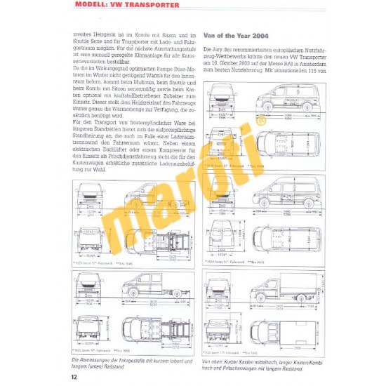 VW Transporter T5 / Multivan ab 2003 (Javítási kézikönyv)