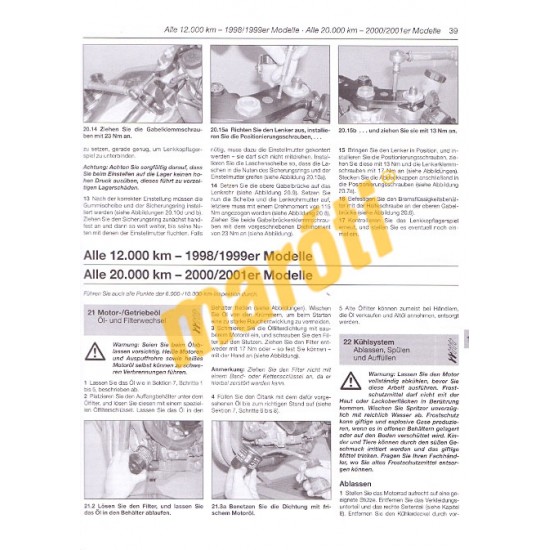 Yamaha YZF-R1 (Javítási könyv)