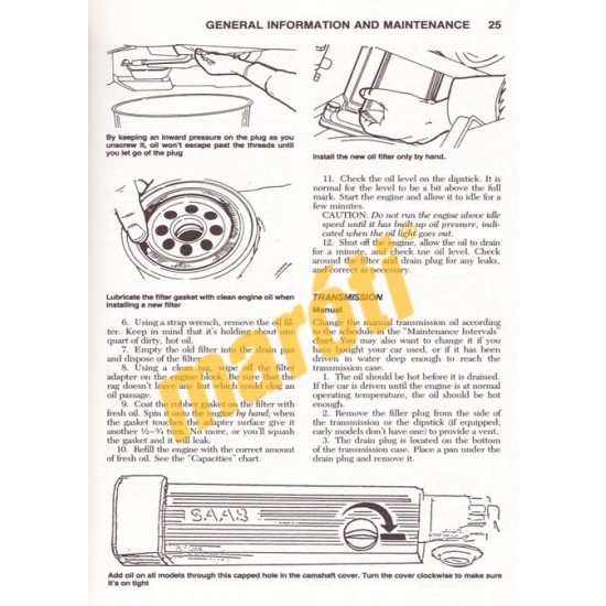 Repair & Tune-up Guide SAAB 900