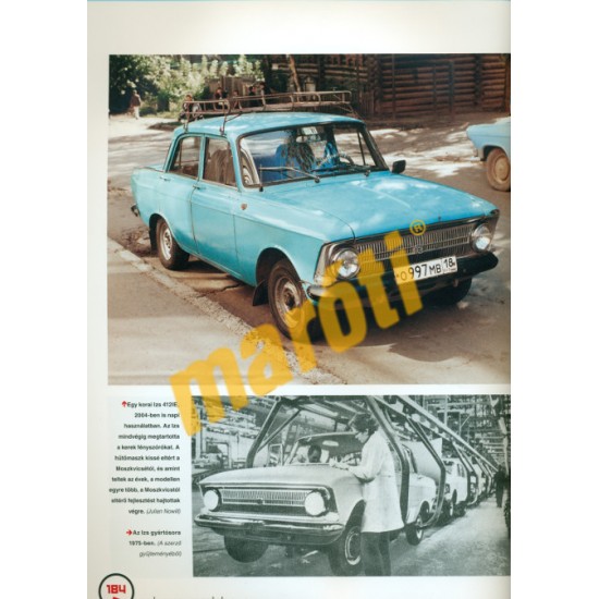 Autók a Szovjetunióból +naptár - Karácsonyi könyvcsomag