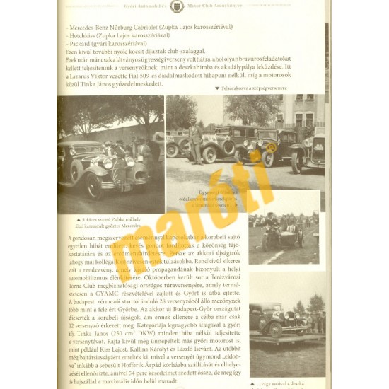 Győri Automobil és Motor Club Aranykönyve