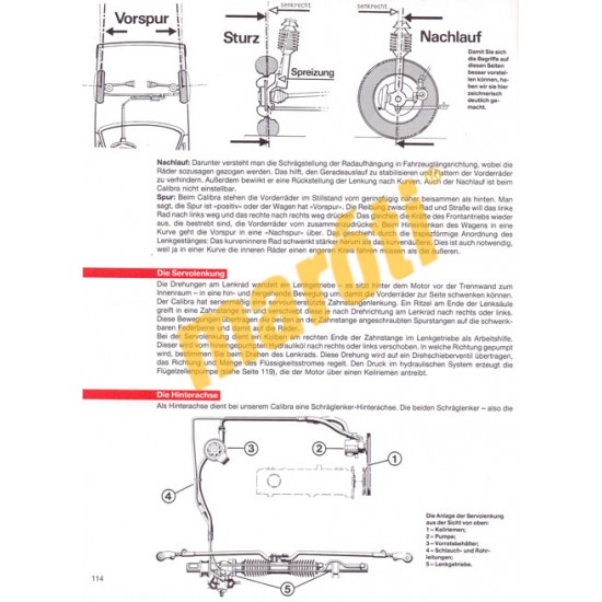Opel Calibra August 1990 bis Juli 1997 (Javítási kézikönyv)