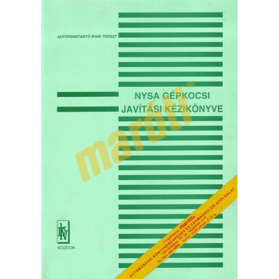 Nysa Gépkocsi javítási kézikönyve